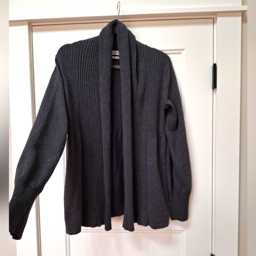 Scarf Cardigan Sweater